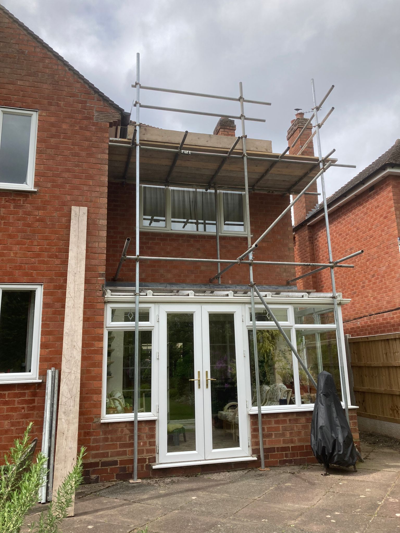 Front and back of house in Solihull